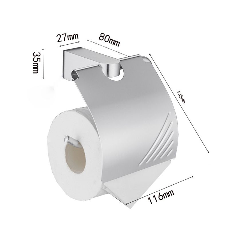 BowLift | 6-piece Chrome Bathroom Accessory as Individual Piece or as Set with Towel Ring Bar