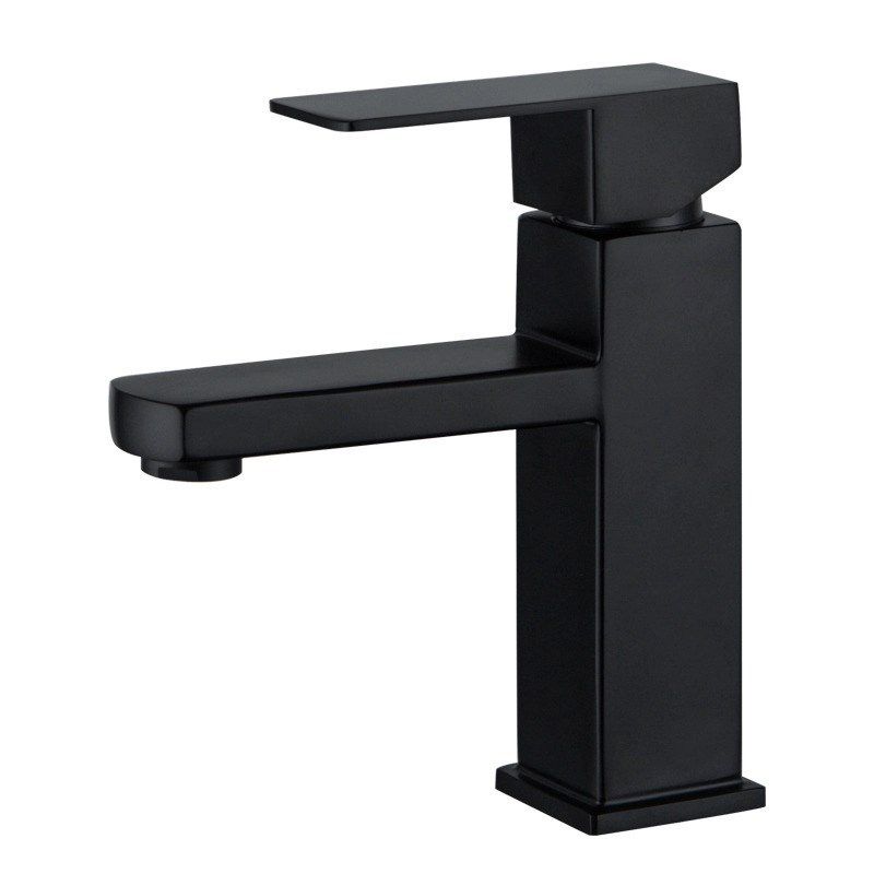 BowLift | Modern Sink Faucet Centerset Bathroom Sink Faucet in Black