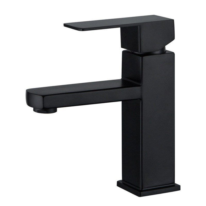BowLift | Modern Sink Faucet Centerset Bathroom Sink Faucet in Black