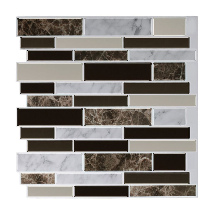 BowLift | Modern Peel & Stick Field Tile PVC Offset Joint Peel & Stick Subway Tile