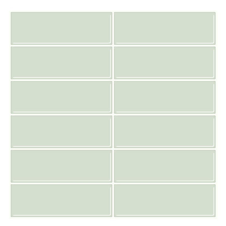 BowLift | Peel and stick tiles Waterproof plastic rectangular peel and stick tile for the kitchen 2-pack