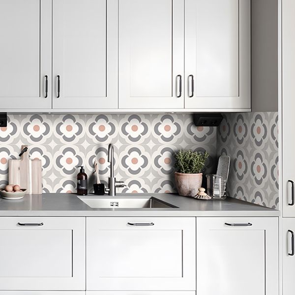 BowLift | Square Peel-and-Stick Backsplash PVC Field Tiles Wallpaper with Waterproof