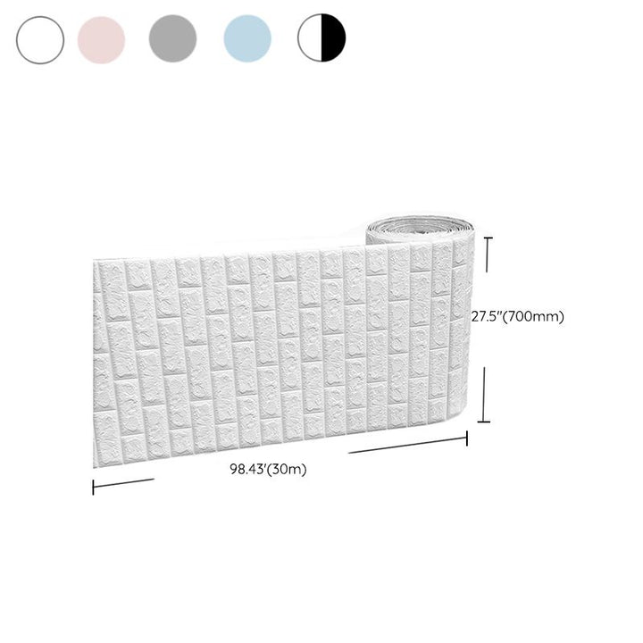 BowLift | Modern Pearl Wainscoting Waterproof PVC Wall Access Panel Peel and Stick Wall Tile