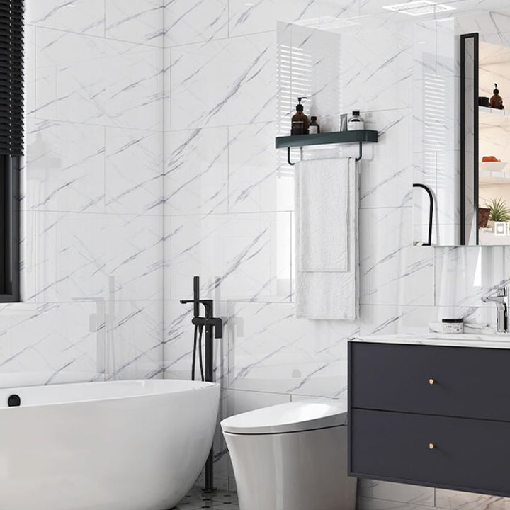 BowLift | Rectangular Peel-and-Stick Tiles PVC Single Tile for Kitchen and Bathroom