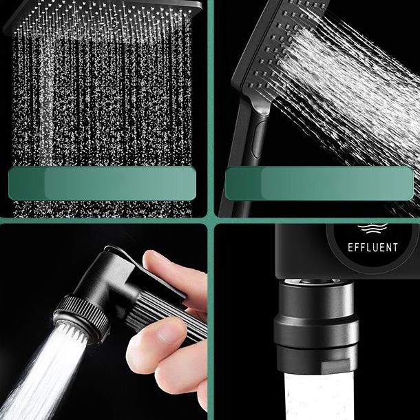 BowLift | Modern adjustable water flow shower faucet shower hose shower system on the wall