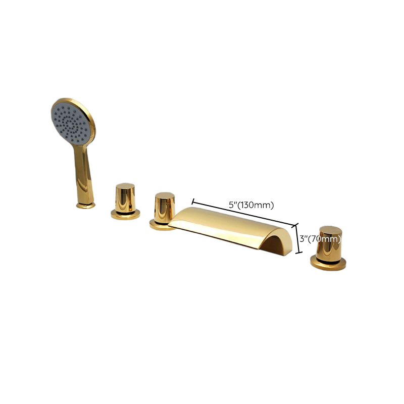 BowLift | Contemporary Style Bathroom Faucet Metal Deck Mounted Bathroom Faucet