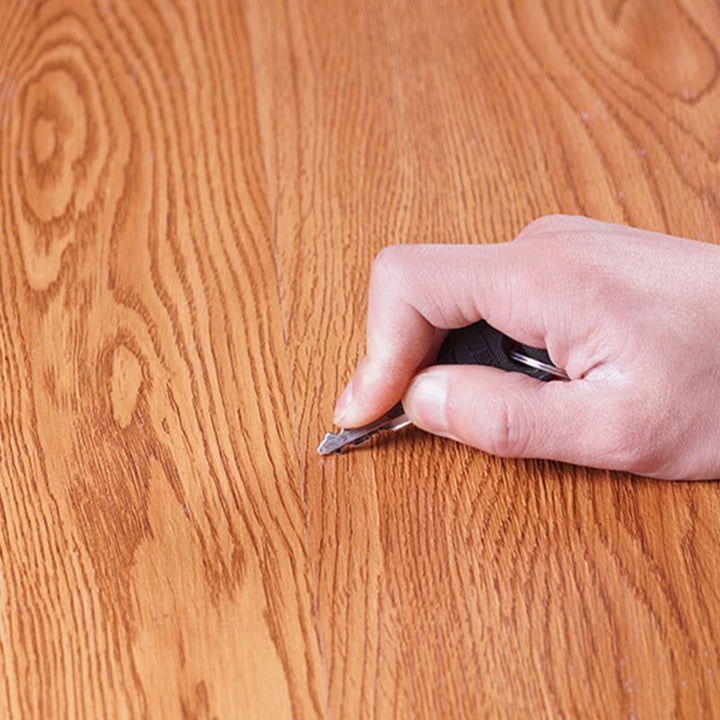 BowLift | PVC flooring Peel and Stick Smooth Wood Look Rectangle Vinyl Floor
