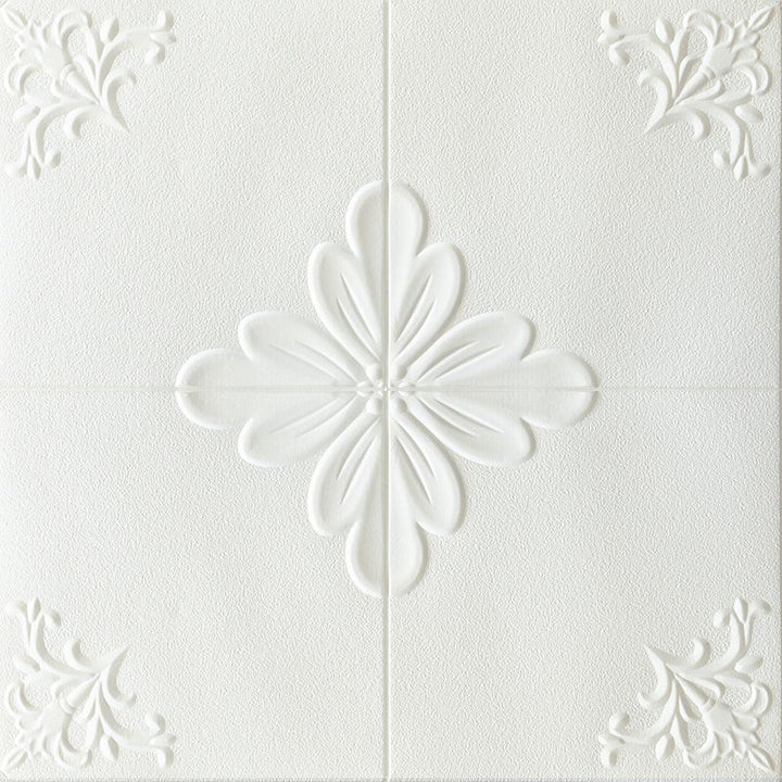 BowLift | Interior Wall Cladding 3D Floral Print Peel and Stick Waterproof Wall Panels