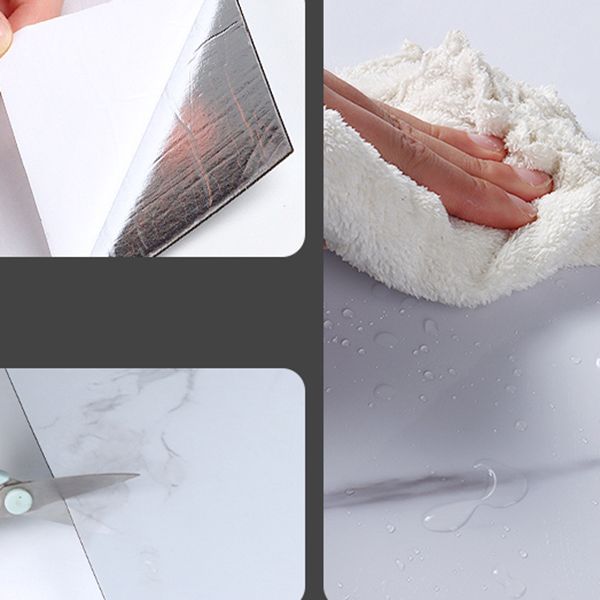 BowLift | Single Tile Peel and Stick Back Wall Waterproof Wallpaper with Rectangular Shape