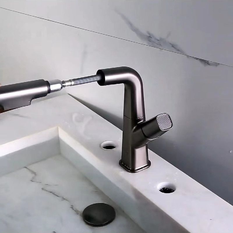 BowLift | Single-Lever Faucet Contemporary Style Basin Faucet for Bathroom