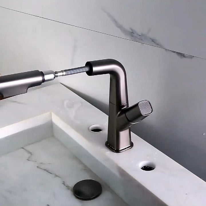 BowLift | Single-Lever Faucet Contemporary Style Basin Faucet for Bathroom