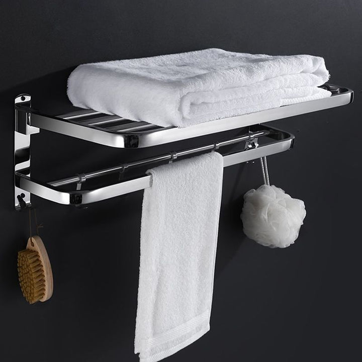 BowLift | Modern bathroom accessory set bathroom shelf towel bar bathroom accessories