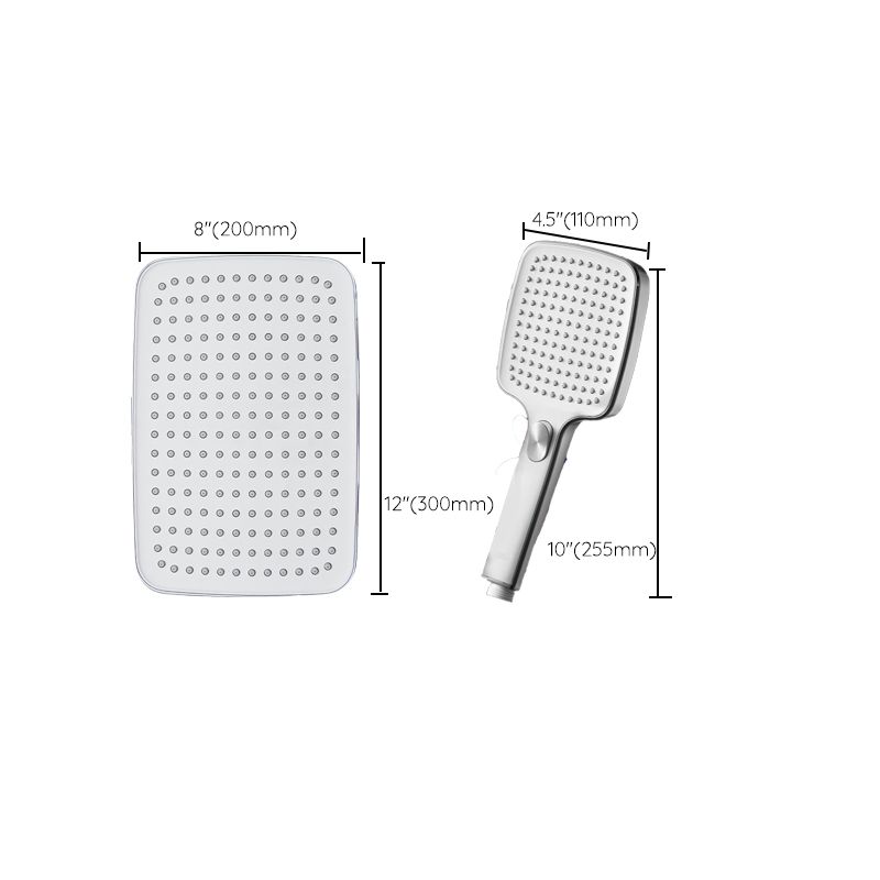 BowLift | Contemporary Self-Cleaning Hand Shower 3 Spray Types Wall Mounted Hand Shower