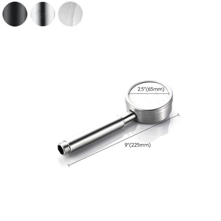 BowLift | Modern Shower Head Stainless Steel Round Metal Handheld Shower Head