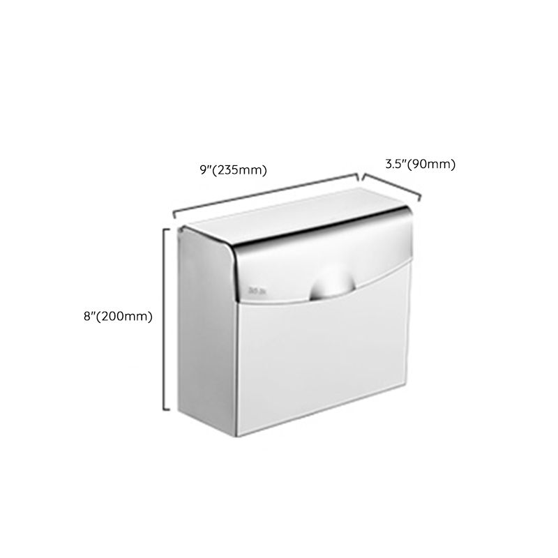 BowLift | Modern Stainless Steel Bathroom Shelf Paper Holder Bathroom Accessory Set