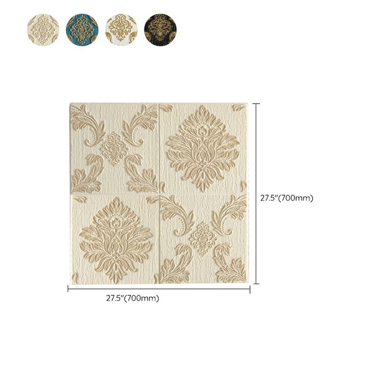 BowLift | Modern Wall Panel 3D Floral Print Peel and Stick Waterproof Wall Covering