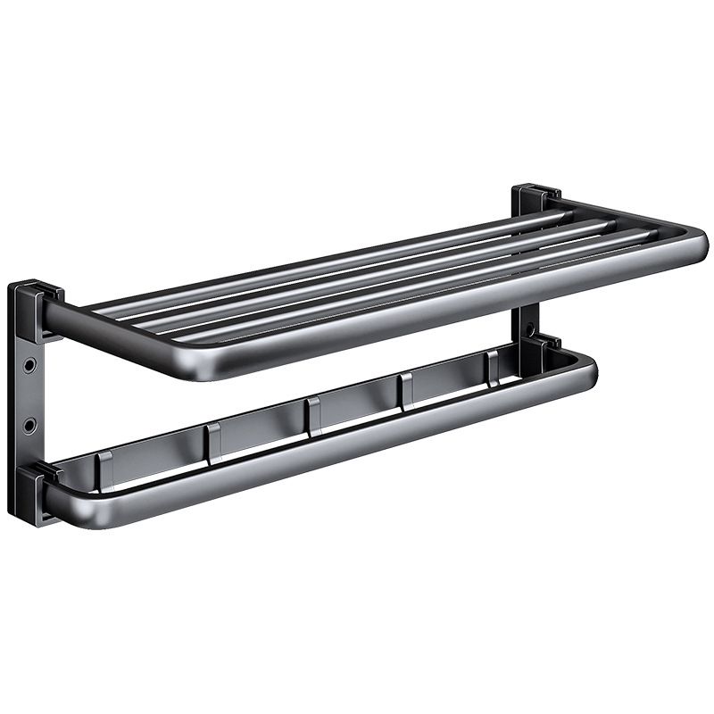 BowLift | Modern black bathroom accessory set Towel holder Bathroom fittings
