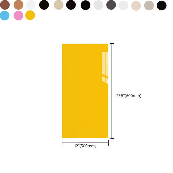 BowLift | Single Tile Peel and Stick Tile Plastic Peel and Stick Tile with Rectangular Shape