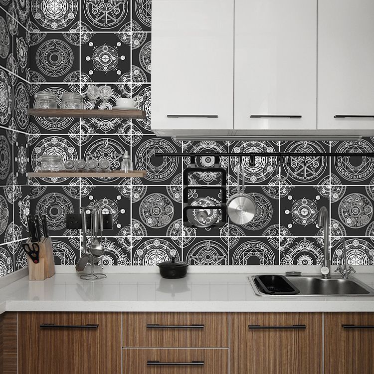 BowLift | Spanish Pattern Single Tile Mold Resistant Peel & Stick Tile for Splashback