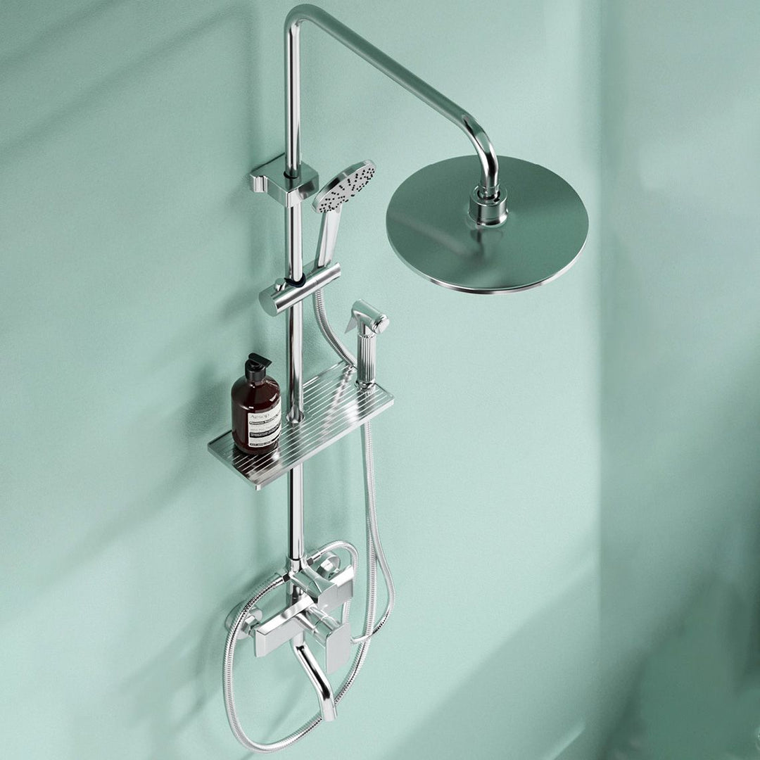 BowLift | Modern print-balanced converter faucet shower head shower fitting on the wall
