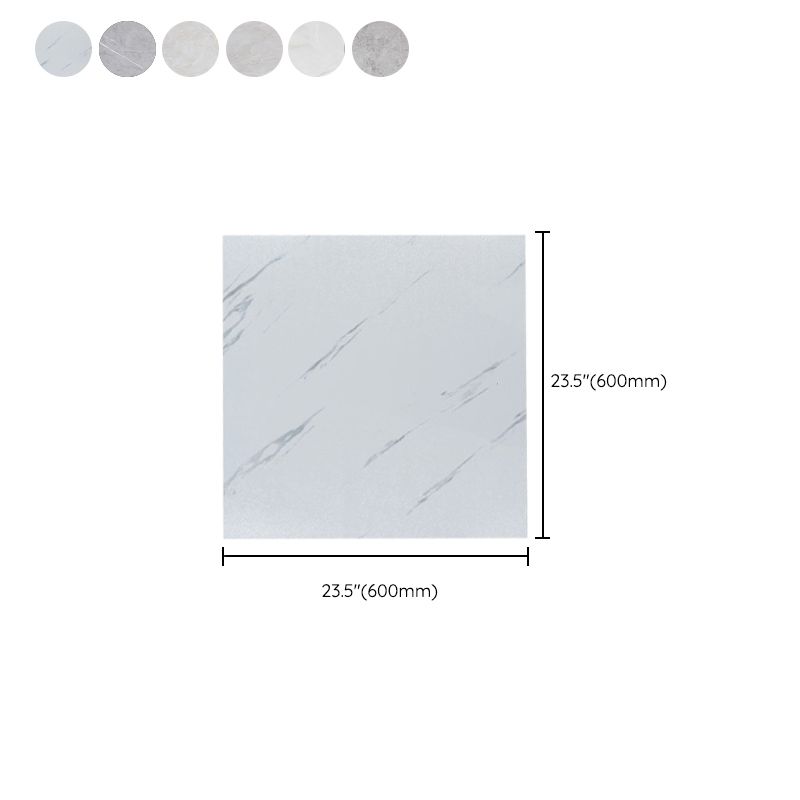 BowLift | Modern vinyl tiles made of plastic, self-adhesive, marble look, fade-resistant tile floor