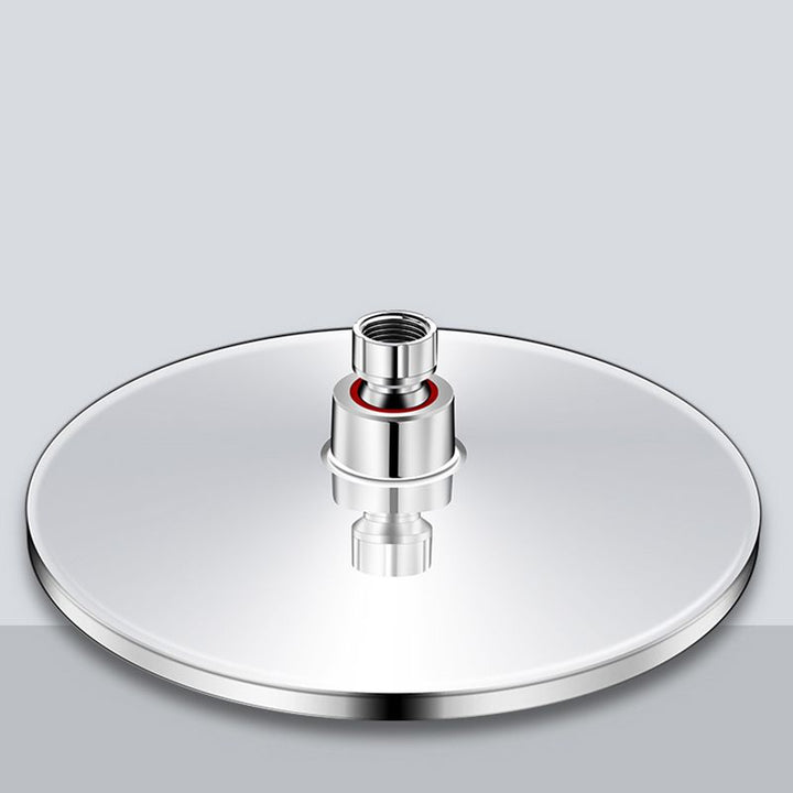BowLift | Contemporary Showerhead Combination Rainfall Chrome Wall Mount Showerhead