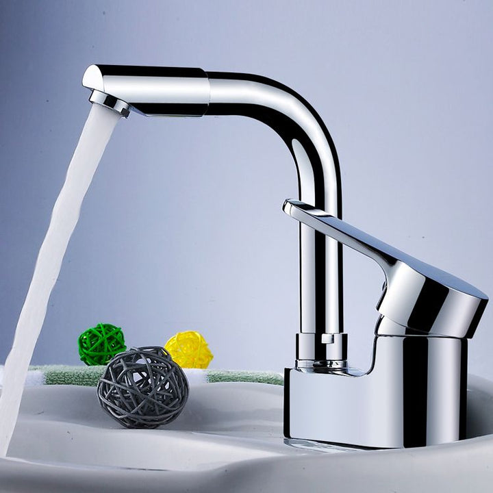 BowLift | Modern Deck Mounted Bronze Freestanding Tub Filler Single Handle Freestanding Faucet