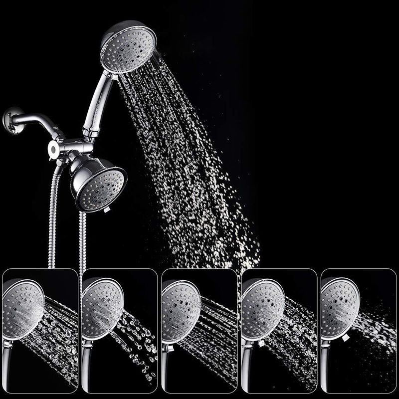 BowLift | Traditional Style Shower Head Double Bathroom Shower Heads with Round Shape
