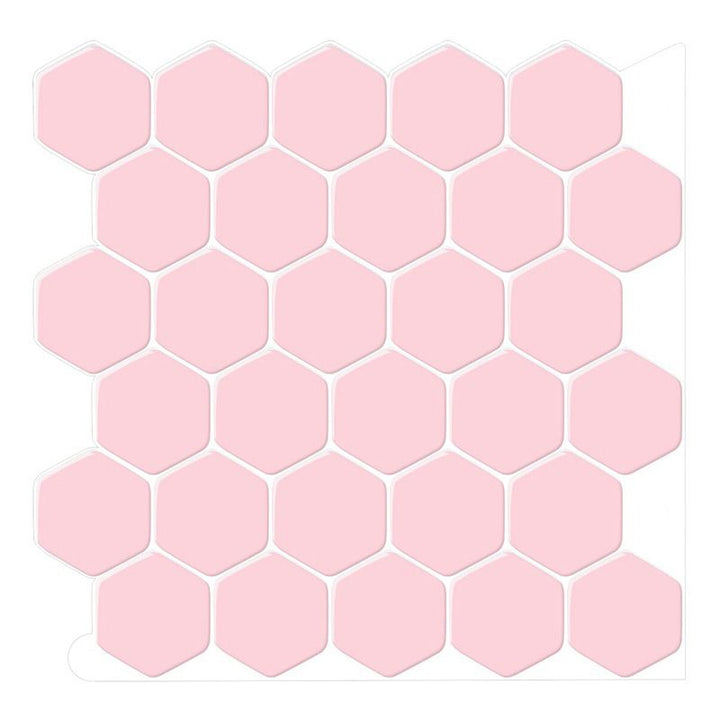 BowLift | Self-adhesive tiles Solid Color Hexagonal Scratch-resistant Self-adhesive tiles
