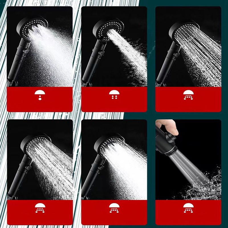 BowLift | Round Handheld Showerhead Plastic Adjustable Spray Pattern Showerhead for Home