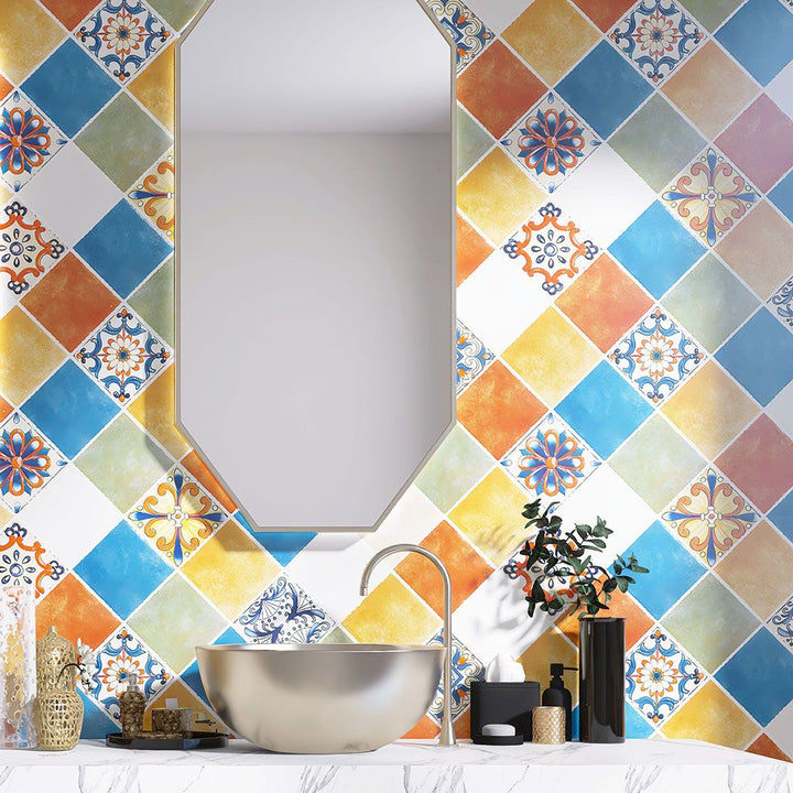 BowLift | Modern Peel-and-Stick Backsplash Wall Tiles made of Plastic Mosaic Tile Wallpaper for the Kitchen