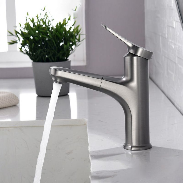 BowLift | Basic Faucet Brass Faucet Silver Centerset Faucet