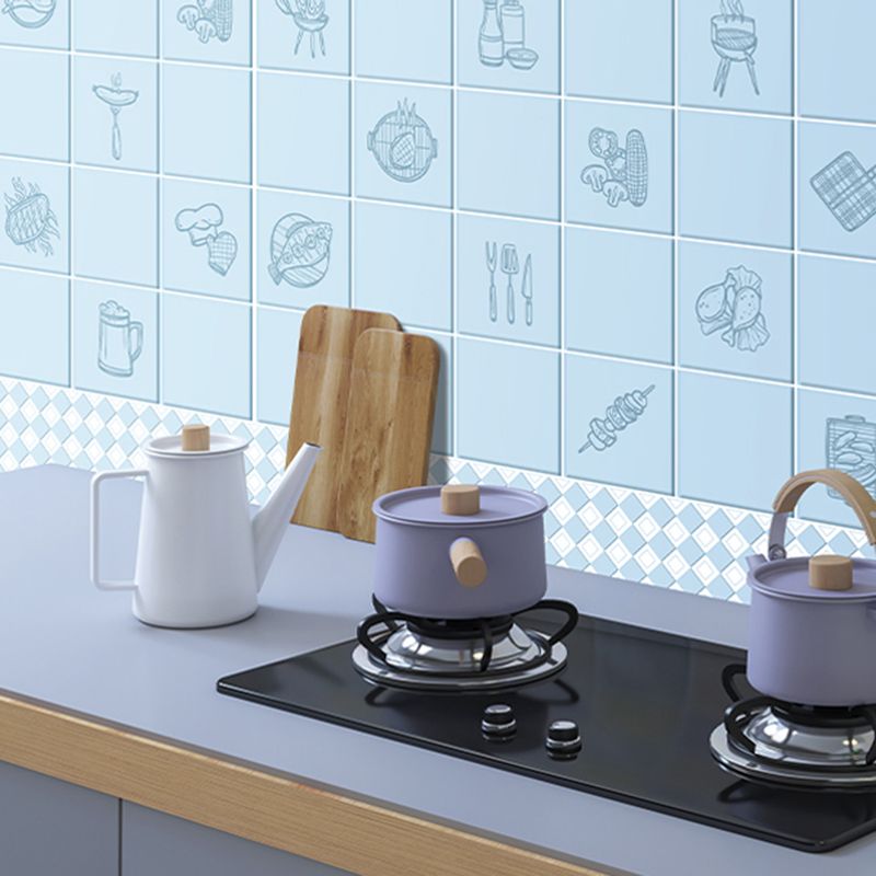 BowLift | Modern Tiles - Peel and Stick Plastic Square Peel and Stick Wall Tiles for the Kitchen