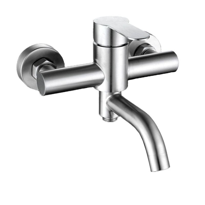 BowLift | Modern Bathtub Faucet 304 Stainless Steel Swivel Spout Wall-Mounted Bathtub Faucet Cover