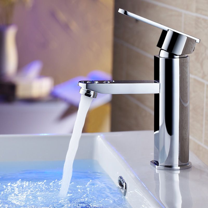 BowLift | Bathroom Faucet Brass Lever Handle Single Hole Sink Faucet