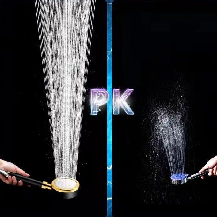 BowLift | Contemporary Shower Combo Handheld Shower Metal Wall Mount Shower Head Combo