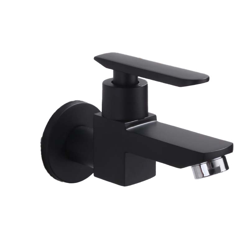 BowLift | Contemporary Wall-Mounted Bathroom Faucet Lever Handles Solid Brass Faucet