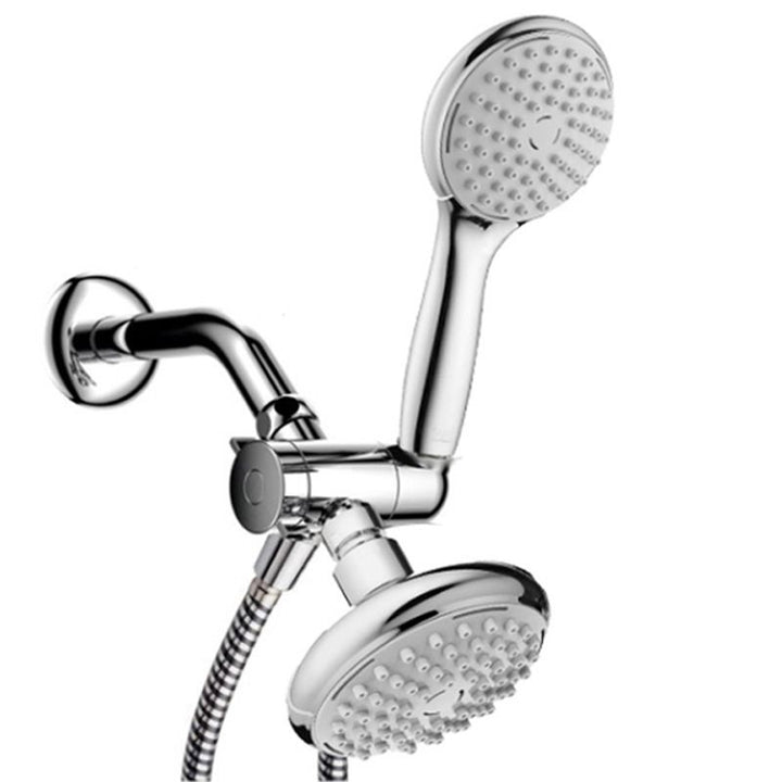 BowLift | Wall-mounted Dual Shower Traditional Round Dual Shower Heads
