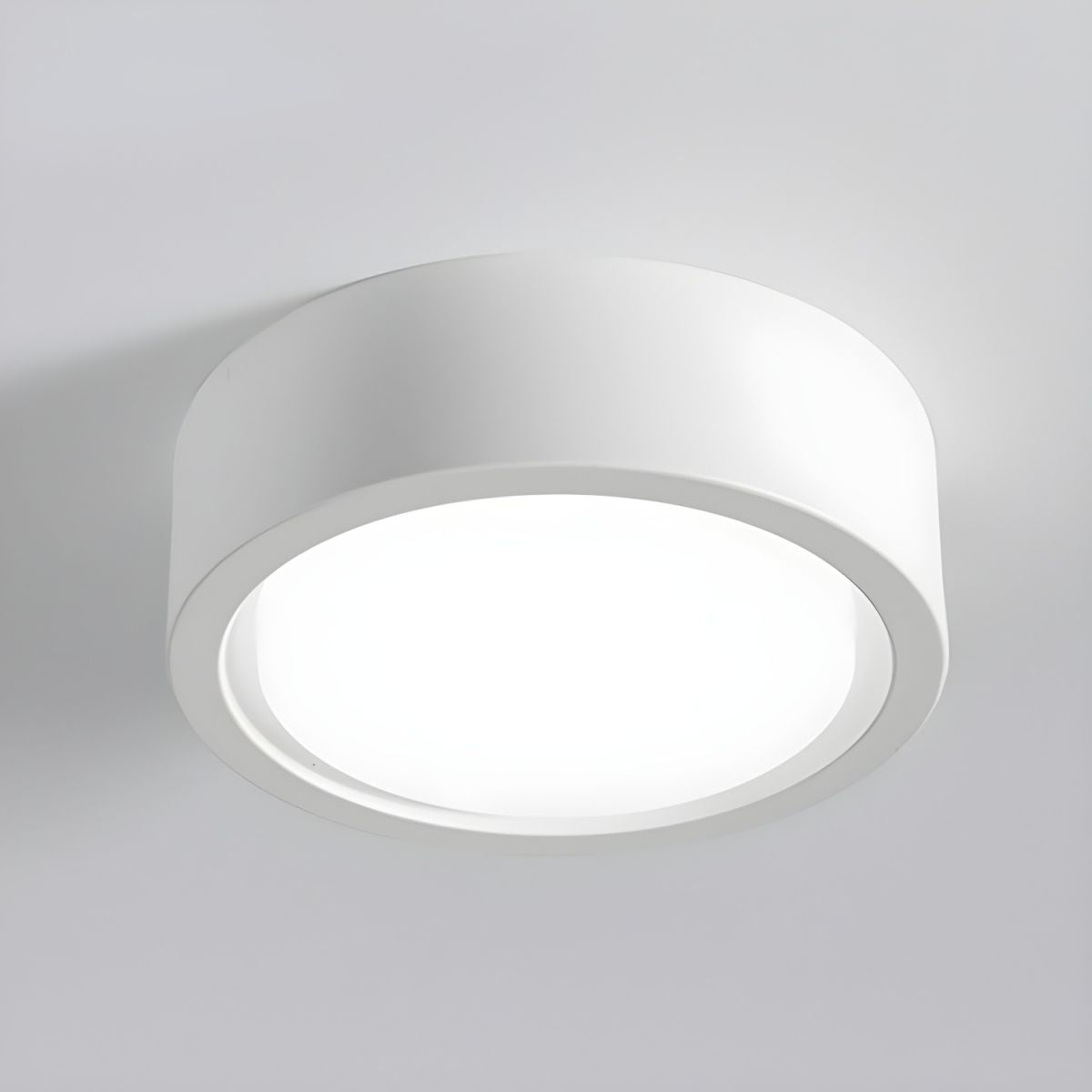 BowLift | LED Flush Mount Ceiling Light - Nordic Style Fixture for Indoor Spaces & Modern Home Decor