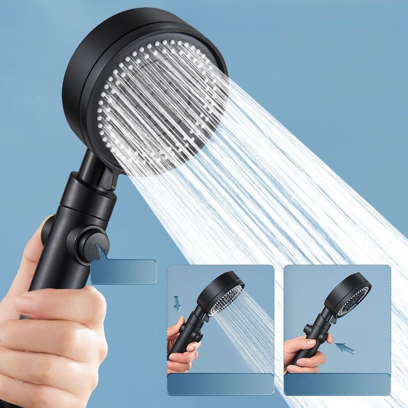 BowLift | Contemporary Hand Shower Plastic Round Hand Shower with Self-Cleaning