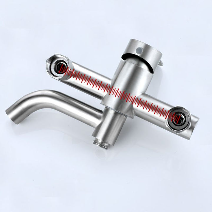 BowLift | Modern Bathtub Faucet 304 Stainless Steel Swivel Spout Wall-Mounted Bathtub Faucet Cover