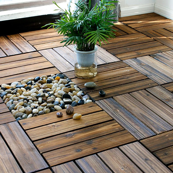 BowLift | Traditional Wood Parquet Click-Lock Non-Slip Wood Flooring