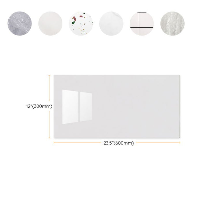 BowLift | Plastic Wallpaper Contemporary Field Tile Peel and Stick Backsplash