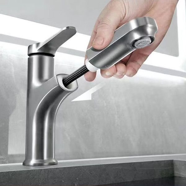 BowLift | Basic Faucet Brass Faucet Silver Centerset Faucet