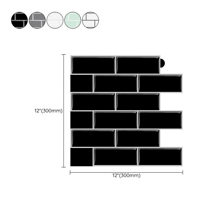 BowLift | Peel & Stick Subway Tile PVC Stain Resistant Rectangular Peel and Stick Tile for the Kitchen