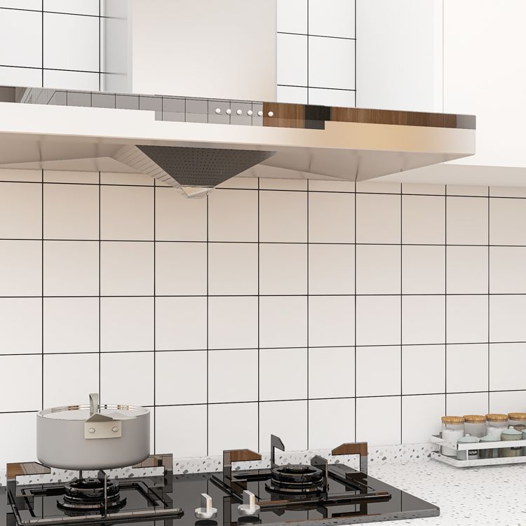BowLift | Modern Kitchen Backsplash Tile Check Print Peel and Stick Backsplash Tile