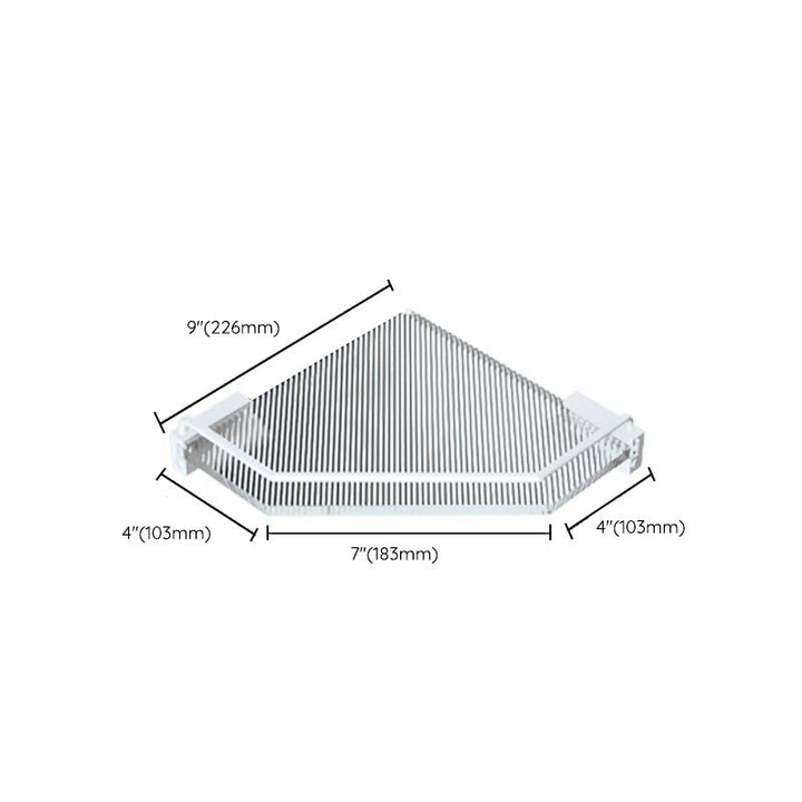 BowLift | White metal and acrylic bathroom accessories as single item or in set with bathroom shelf