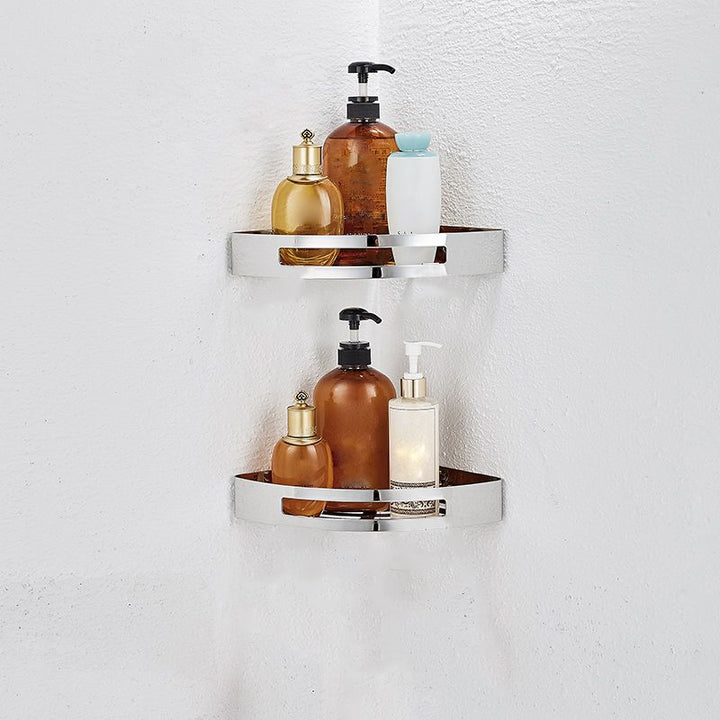 BowLift | Modern Steel Bathroom Accessory Set Silver Bathroom Accessory Kit