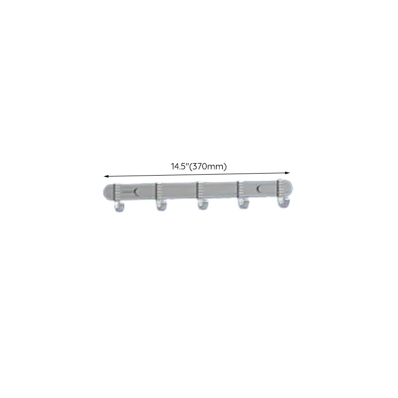 BowLift | Contemporary bathroom accessory set made of aluminum with towel holder/bath shelf