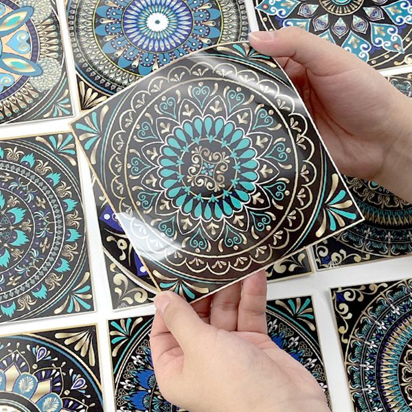 BowLift | PVC Peel & Stick Mosaic Tile Square Mosaic Tiles Wallpaper with Waterproof